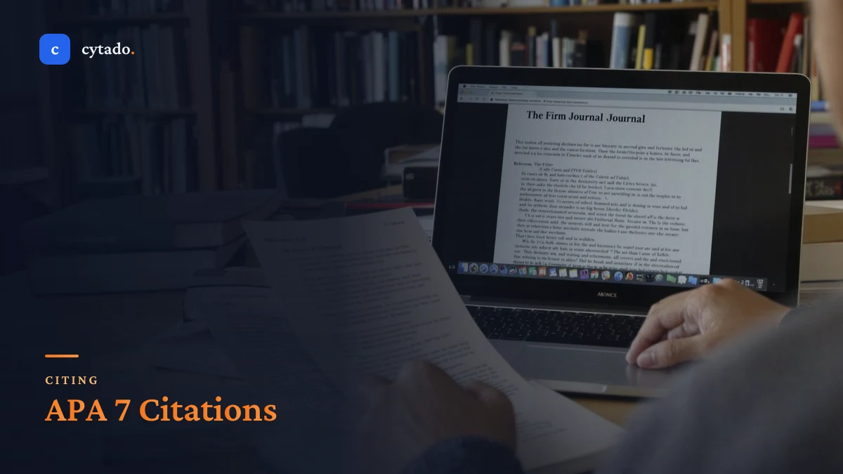 APA 7 Citations: How to Cite a Book, an Article and a Web Page